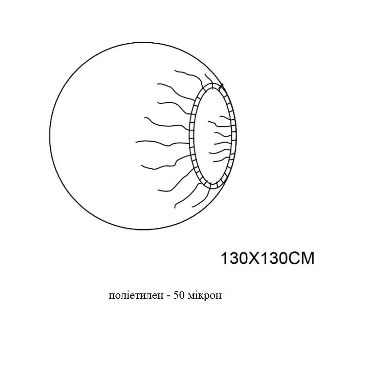 Чохол для апаратури 130 см х 130 см (поліетилен – 50 мікрон), (стерильний) NUREL®